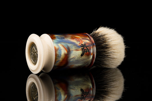 Exceed-6 Classic Edition - ‘Rainbow’  shaving brush handle