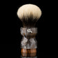 Exceed-1 - Glaze ‘Smoke’  shaving brush handle