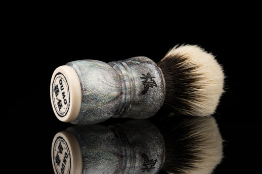 Exceed-5- Glaze ‘Ripples‘ shaving brush handle