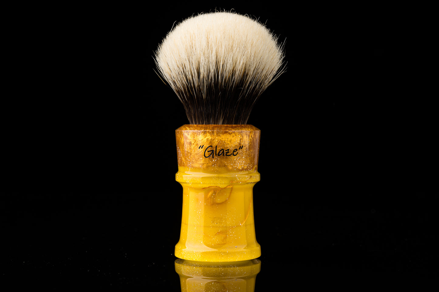 Fortress - Glaze -‘Gold’ shaving brush handle
