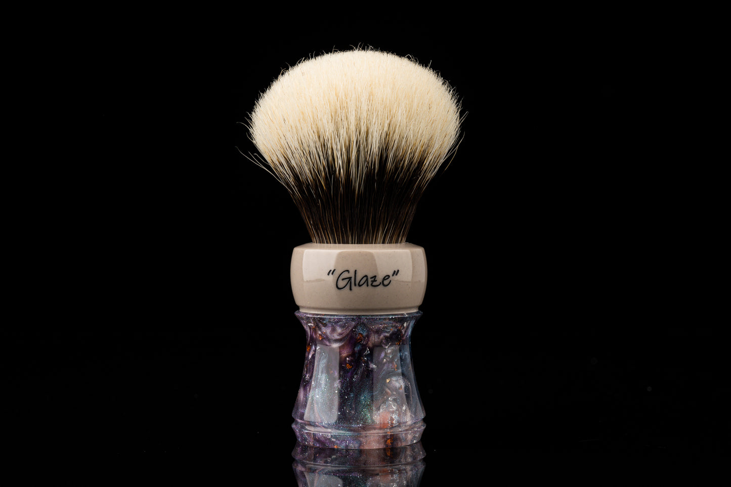 Climber - Glaze -‘Mask’ shaving brush handle