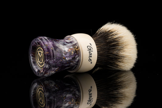 Climber - Glaze -‘Heavy fog’ shaving brush handle