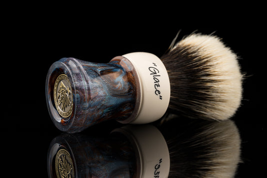 Climber - Glaze -‘Shuttle’ shaving brush handle