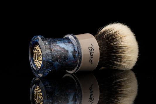 Fortress - Glaze - ‘Deep Space’ shaving brush handle