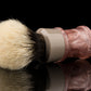 Fortress - Glaze - ‘Pink Nebula’ shaving brush handle