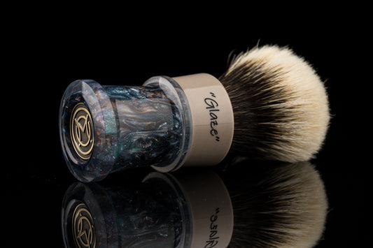 Fortress - Glaze - ‘Shuttle’ shaving brush handle