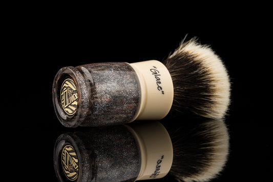 Fatboy - Glaze - ‘Mist’ shaving brush handle