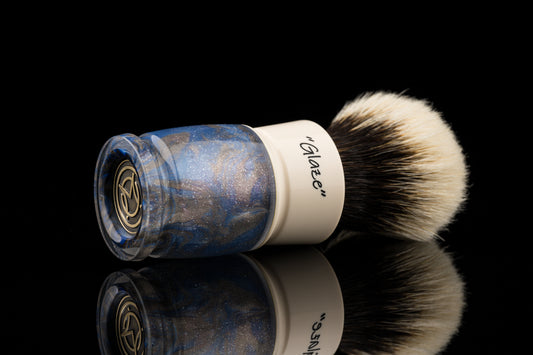 Fatboy - Glaze - ‘Glacier’ shaving brush handle