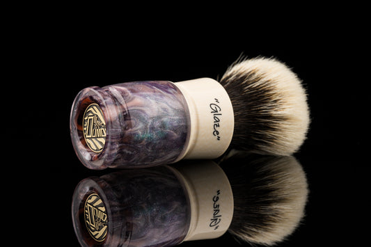 Fatboy - Glaze - ‘Alien Space’ shaving brush handle