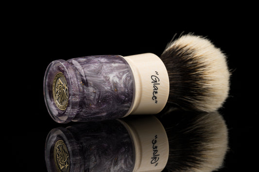 Fatboy - Glaze - ‘Fantasy’ shaving brush handle