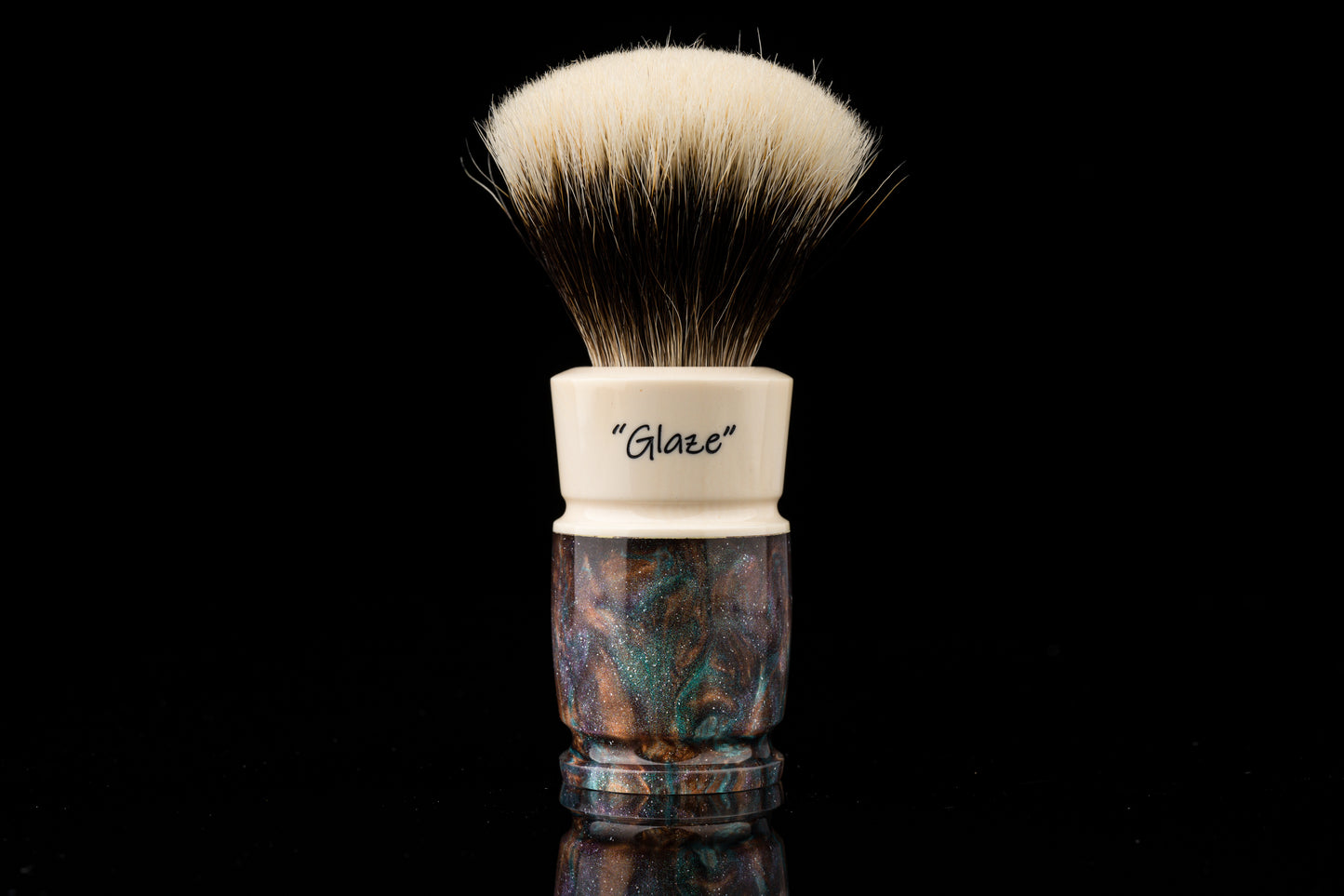 Fatboy - Glaze - ‘Colorful’ shaving brush handle