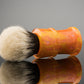 Fortress - Glaze - ‘Orange Gas’ shaving brush handle
