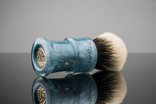 Fortress - Glaze - ‘Treasures of the Sky’ shaving brush handle