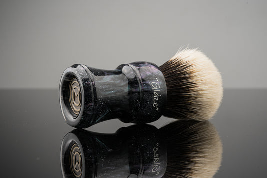 Climber - Glaze -‘Sea of Stars’ shaving brush handle