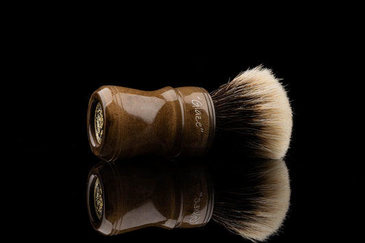 Glaze - Warhammer - Moss shaving brush handle