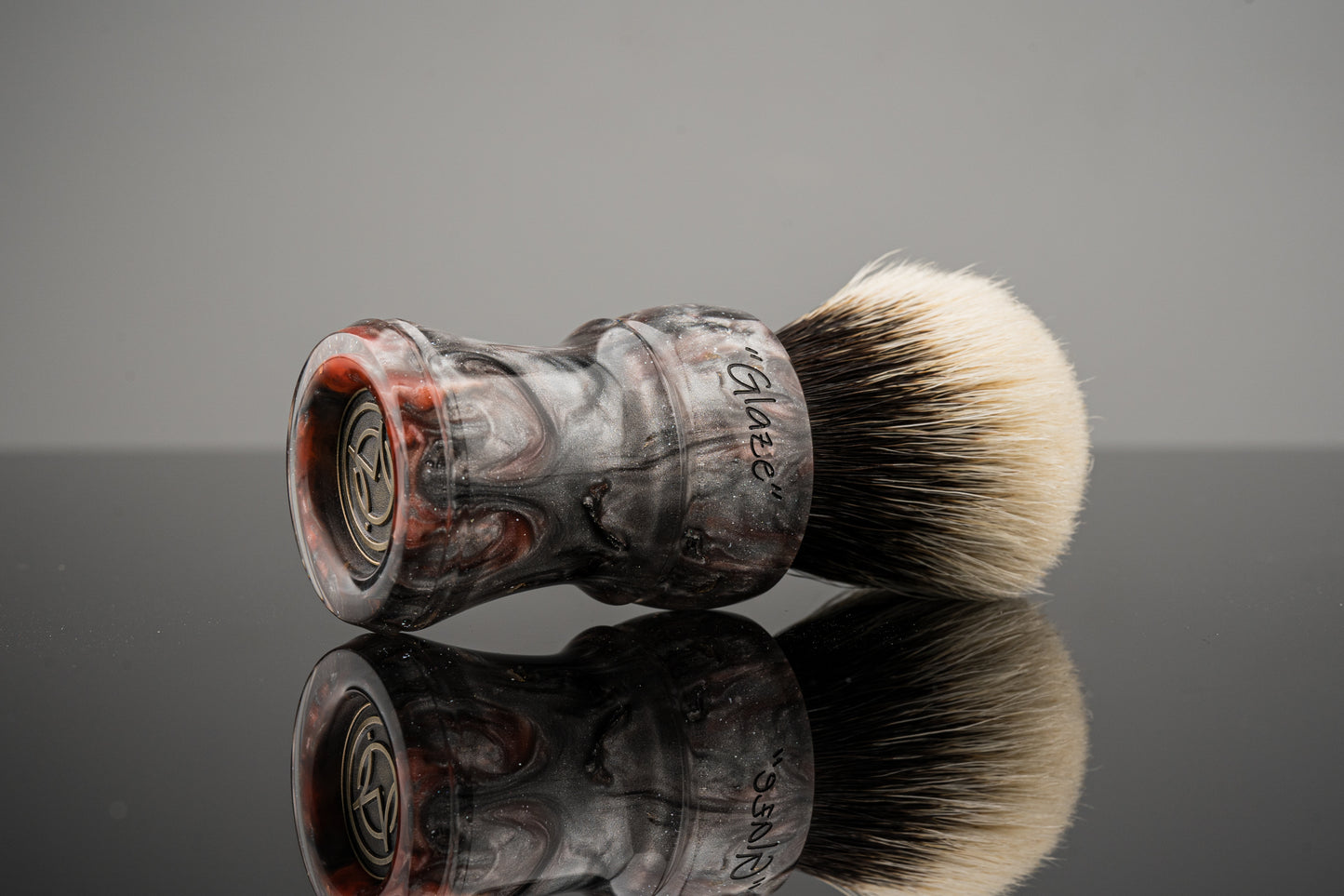 Climber - Glaze -‘Heat wave’ shaving brush handle