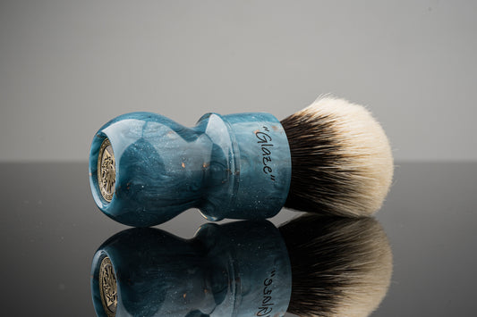 Destiny - Glaze - ‘Treasures of the Sky’ shaving brush handle