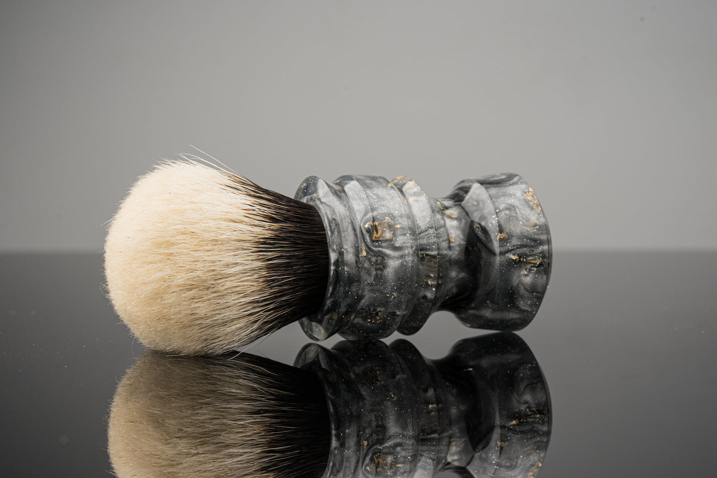 New Chubby - Glaze - ‘Silver Bullet’ shaving brush handle