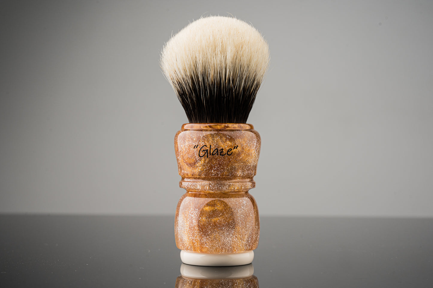 Exceed-5- Glaze ‘Sunshine‘ shaving brush handle