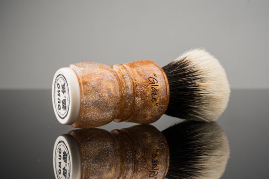 Exceed-5- Glaze ‘Sunshine‘ shaving brush handle