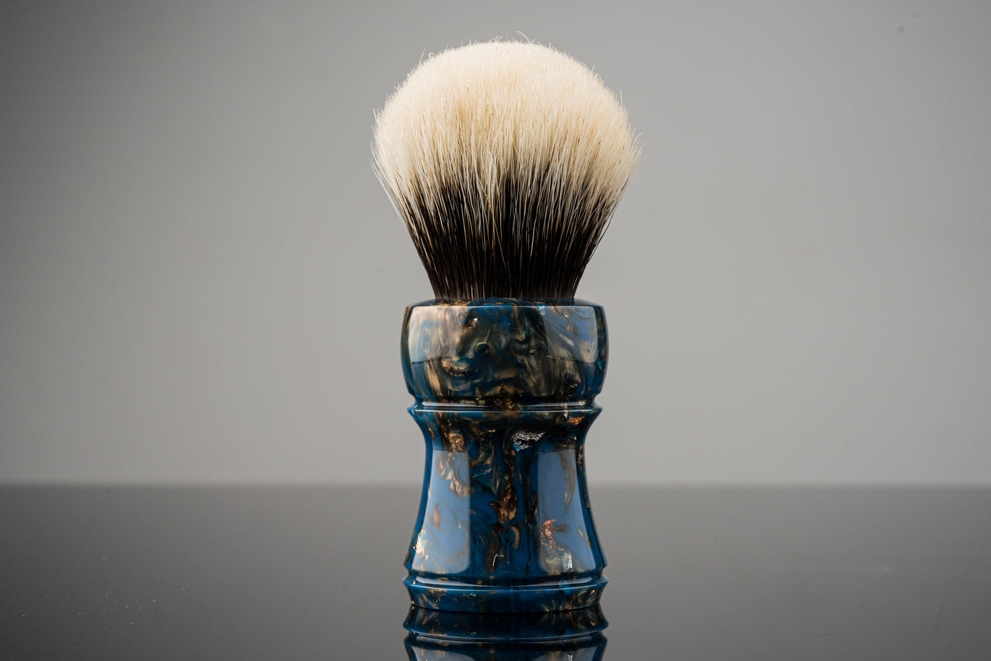 Climber - ‘Blue Fire’ shaving brush handle