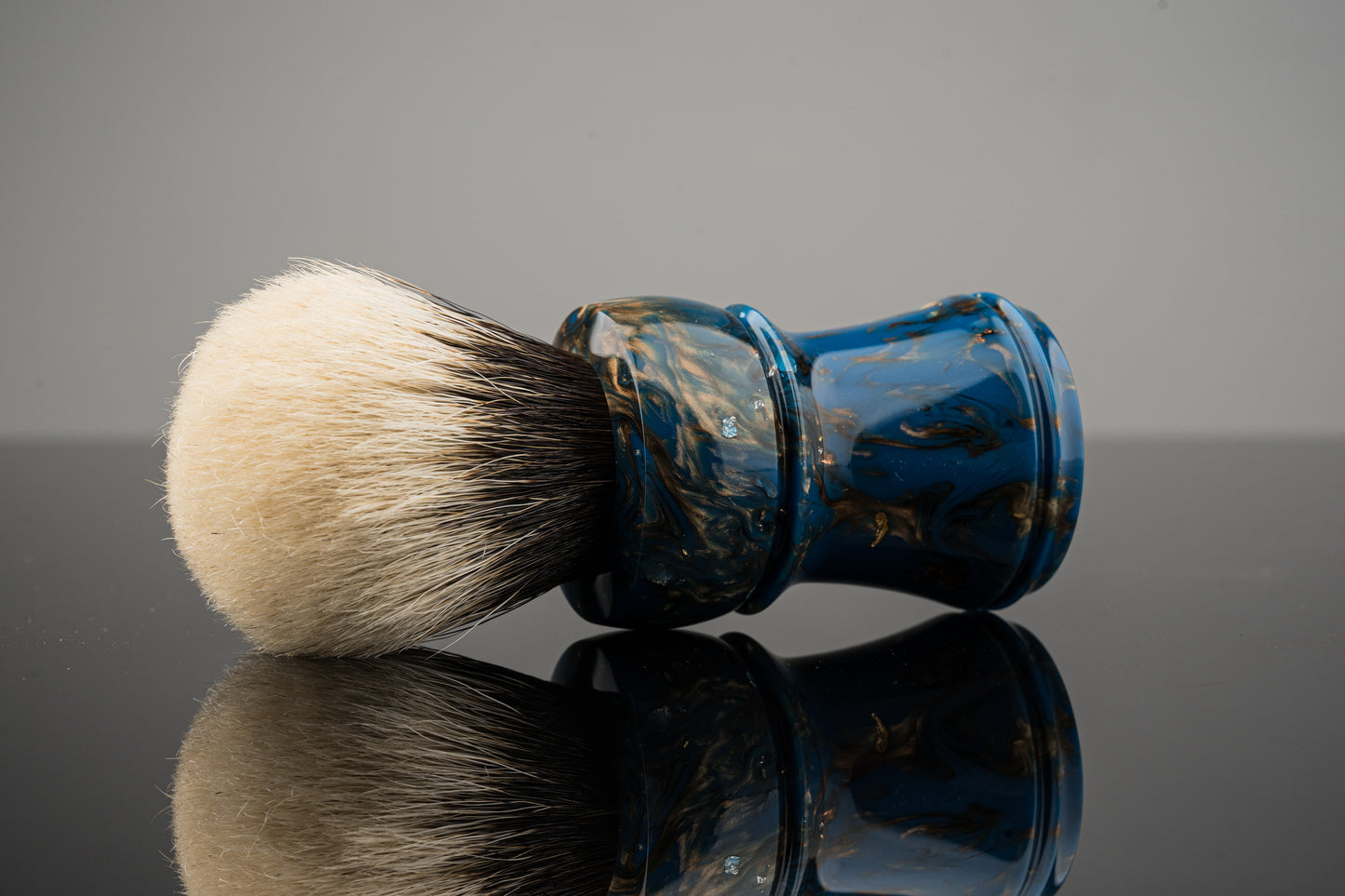 Climber - ‘Blue Fire’ shaving brush handle