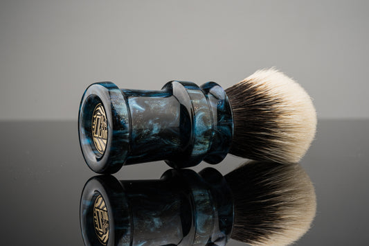 Ding - ‘Deep Sea’ shaving brush handle