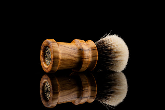 Olive - Ding - 1 shaving brush handle