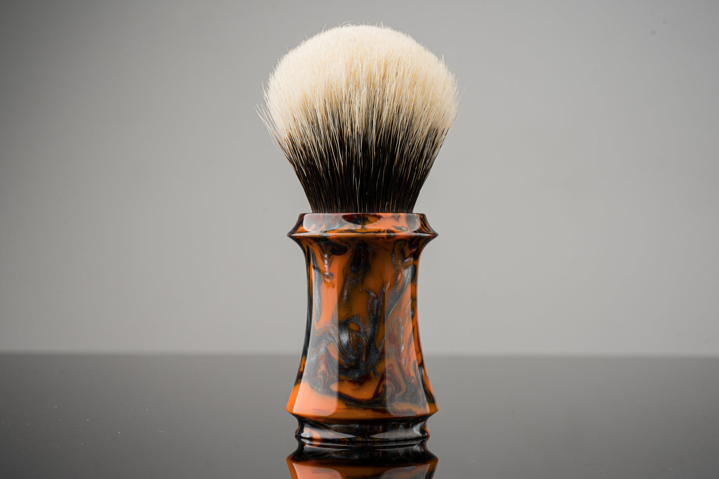 Lighthouse - ‘Tiger stripes’ shaving brush handle