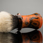 Lighthouse - ‘Tiger stripes’ shaving brush handle