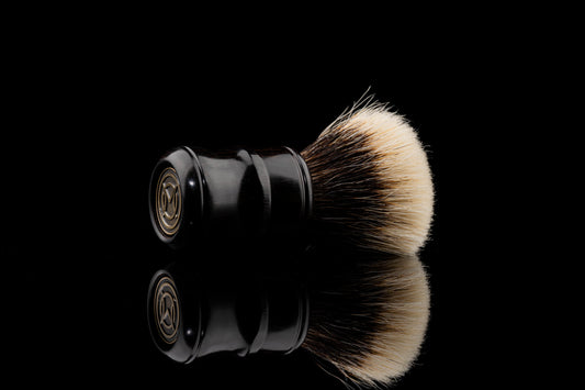Ebony - Connon shaving brush handle
