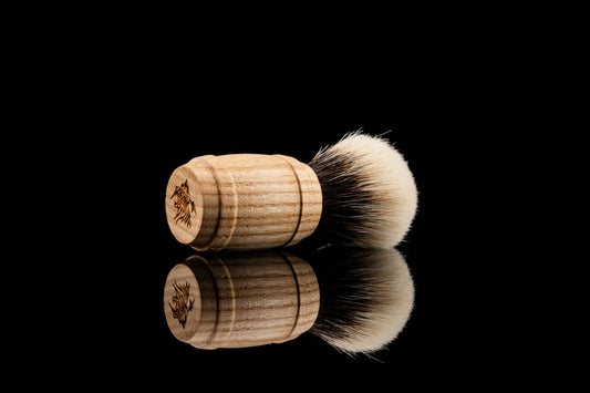 Oak - barrel shaving brush handle