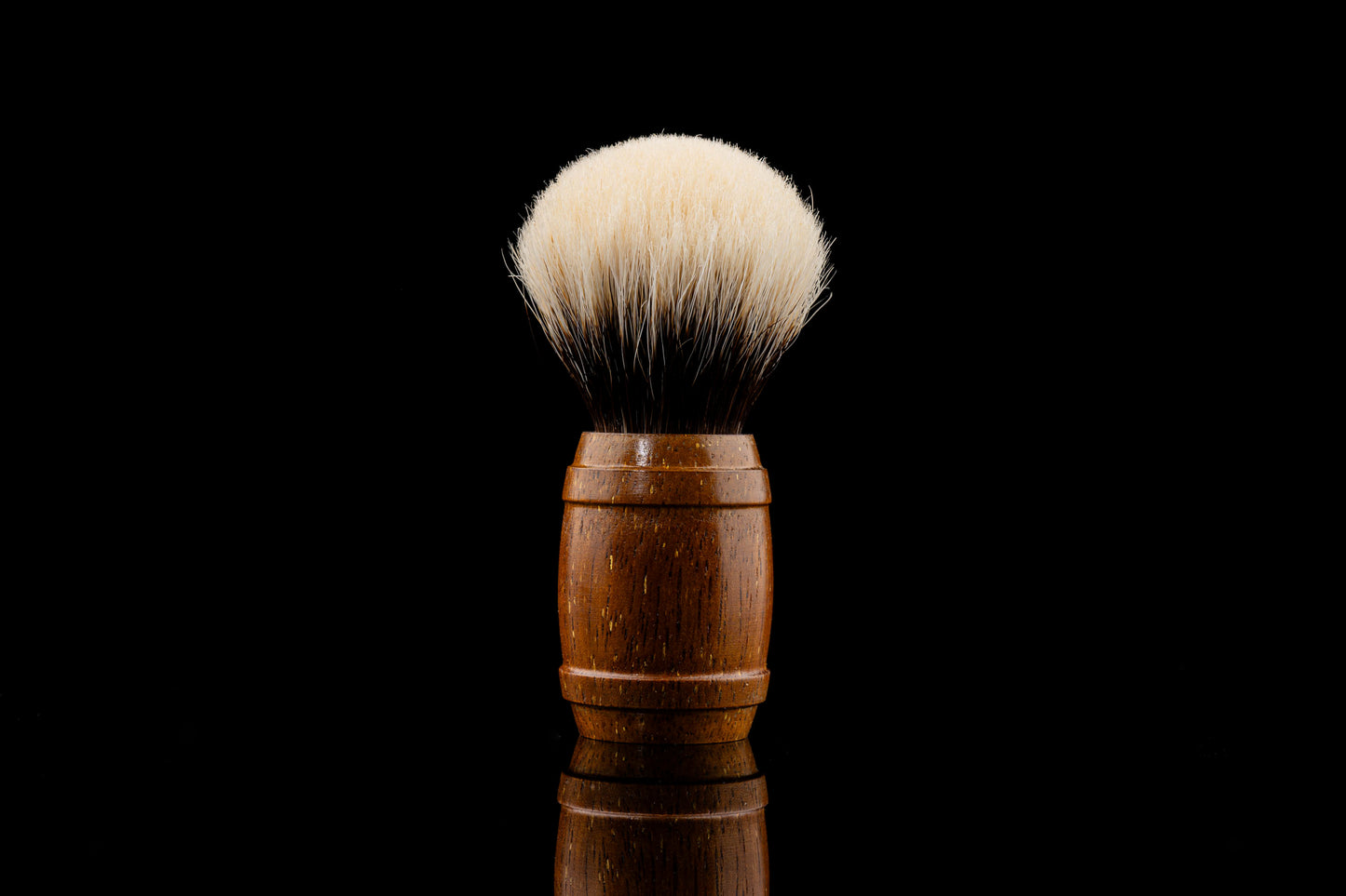 Merbau - barrel shaving brush handle