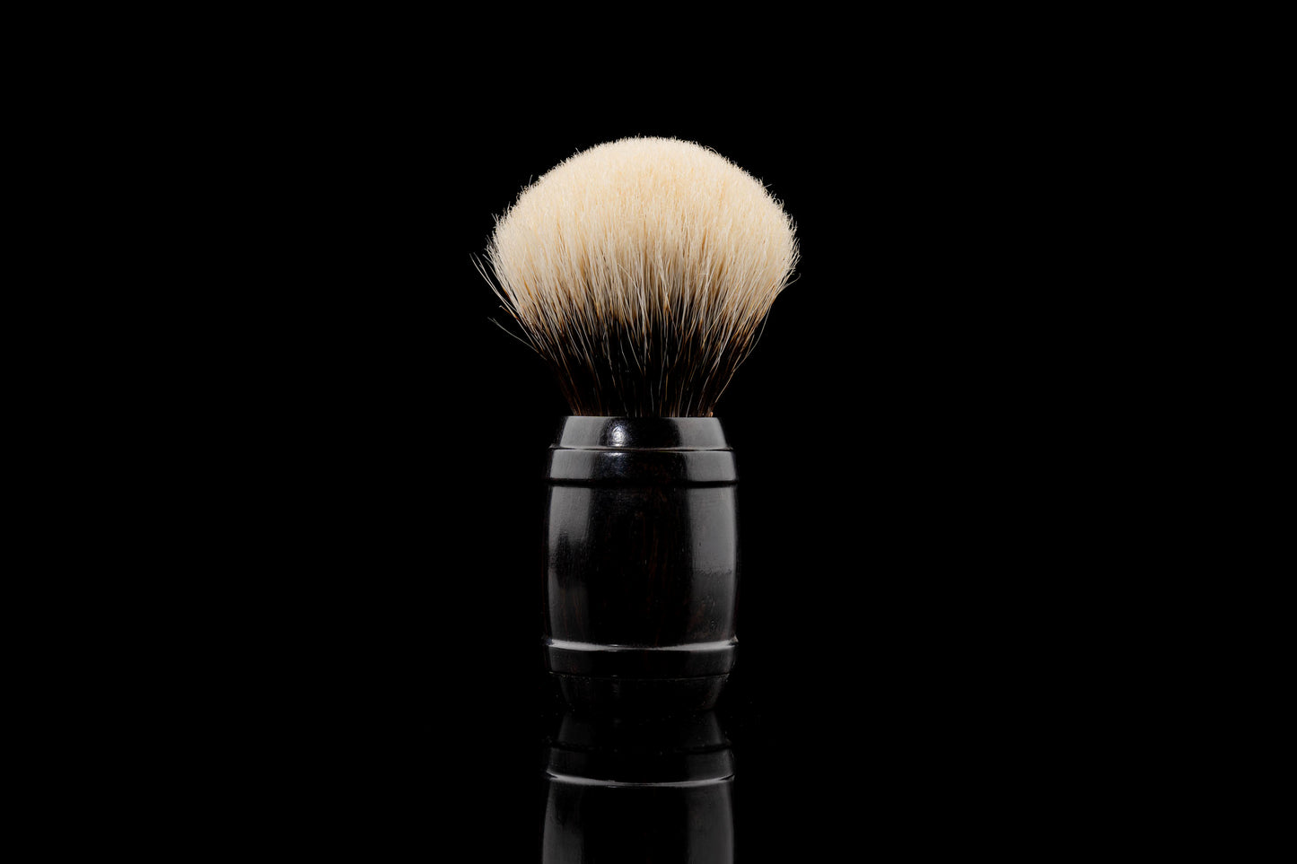 Ebony - barrel shaving brush handle