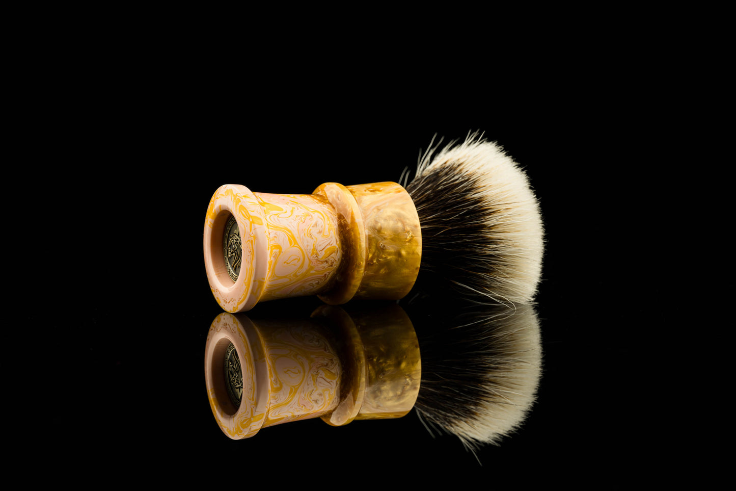 Fortress - Lemon shaving brush handle