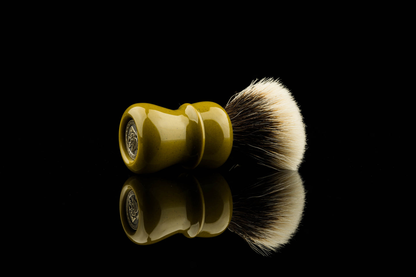 Compass -  Ginger  shaving brush handle