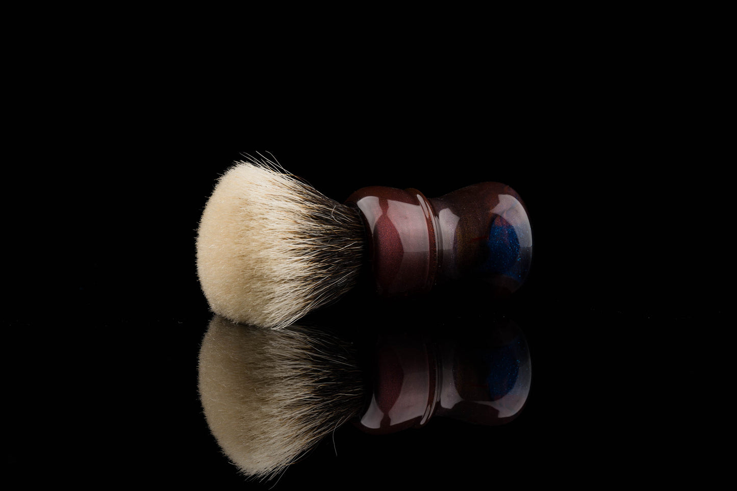 Glaze - Compass -  Crimson shaving brush handle