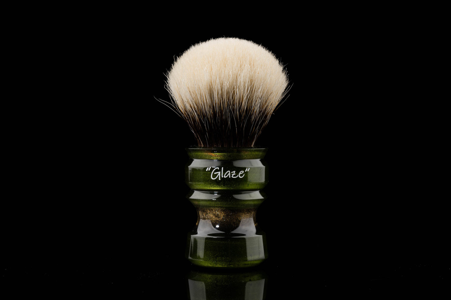 Glaze - New chubby - Jadeite shaving brush handle