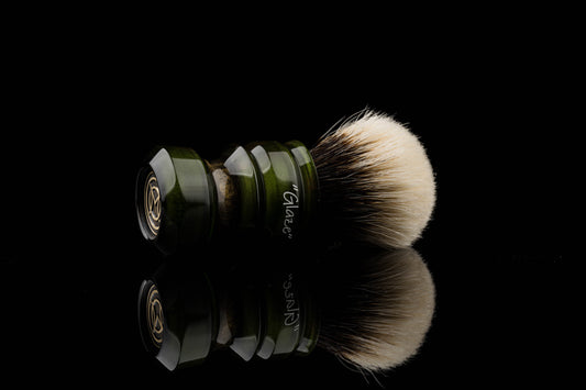 Glaze - New chubby - Jadeite shaving brush handle