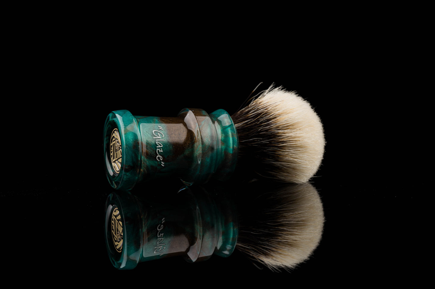 Glaze - Ding - 1 - Linghai Continent shaving brush handle