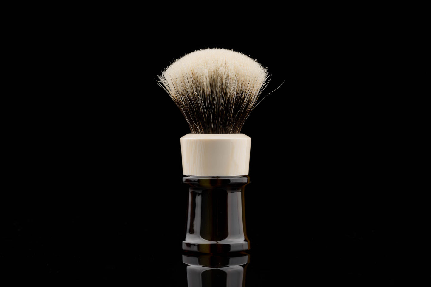 Fortress - 'Black hole' Resin Hybrid shaving brush handle