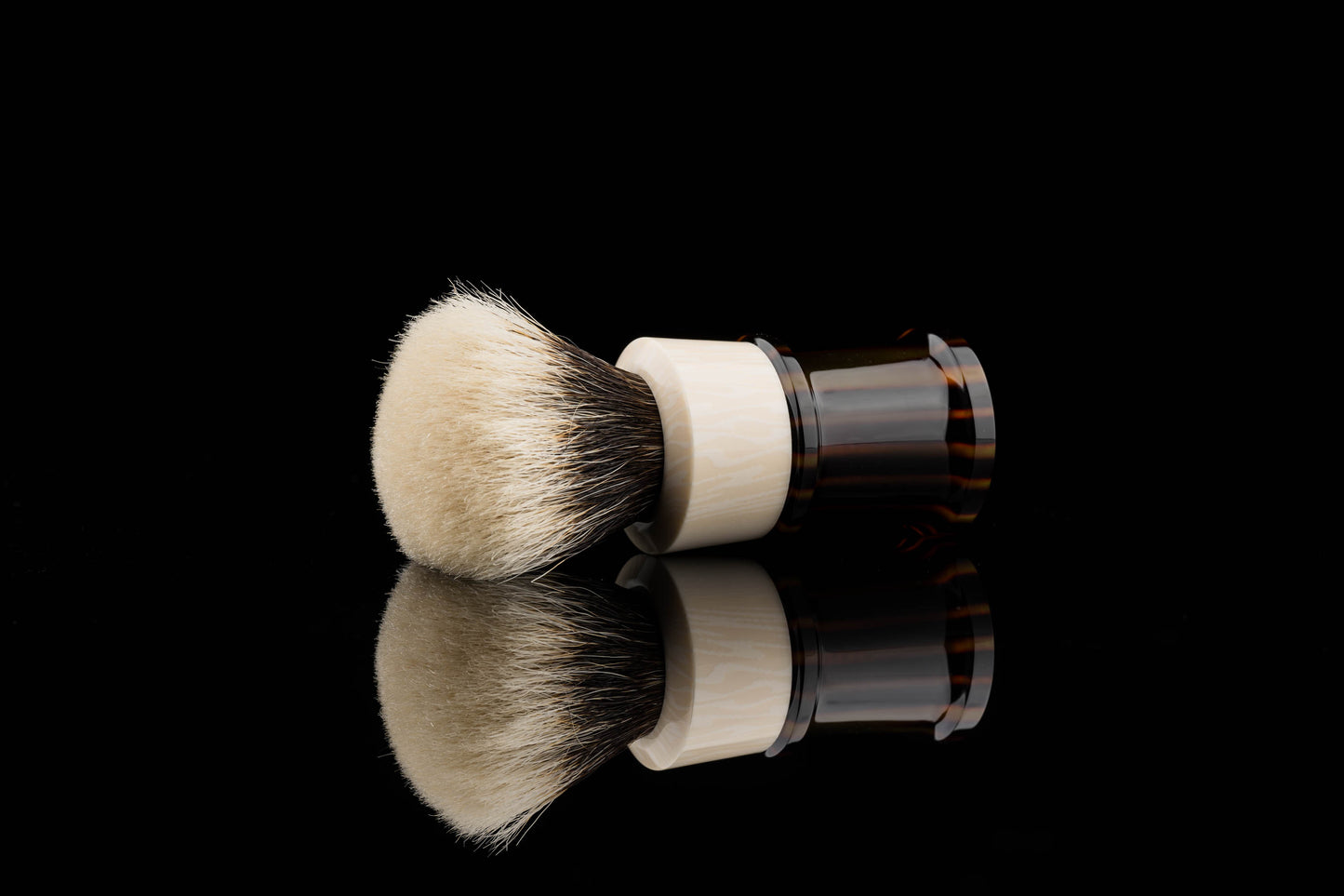 Fortress - 'Black hole' Resin Hybrid shaving brush handle