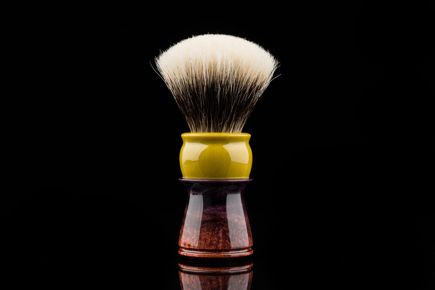 Exceed-2-'Lava' Resin Hybrid shaving brush handle