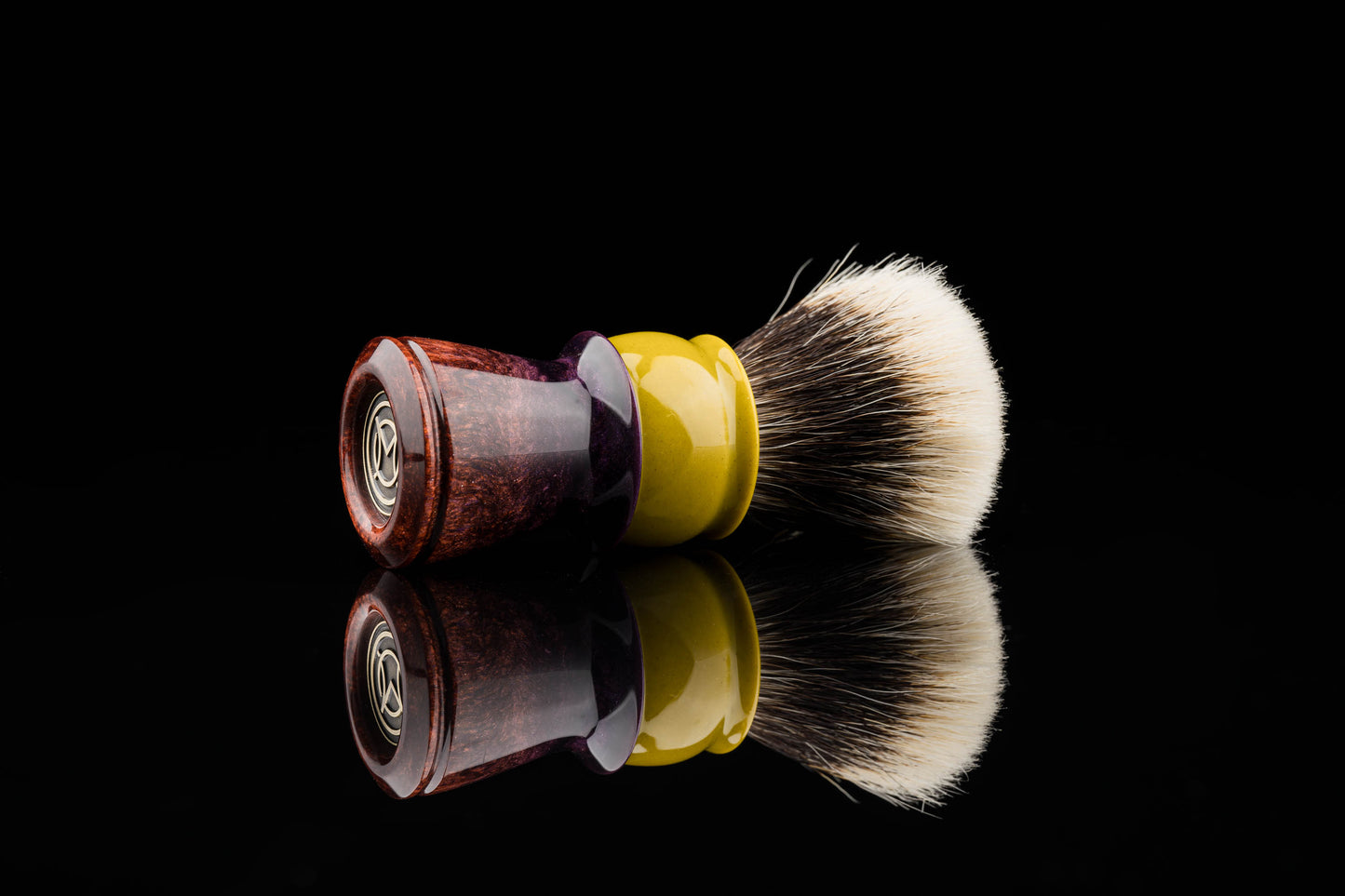 Exceed-2-'Lava' Resin Hybrid shaving brush handle