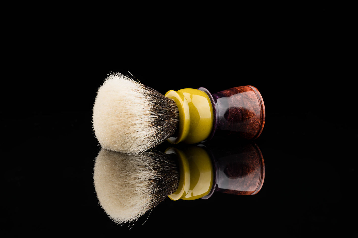 Exceed-2-'Lava' Resin Hybrid shaving brush handle