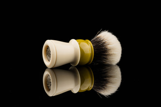 Exceed-2-'Loess' Acrylic Hybrid shaving brush handle