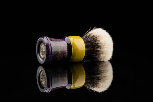 Climber-'Stars' Resin Hybrid shaving brush handle