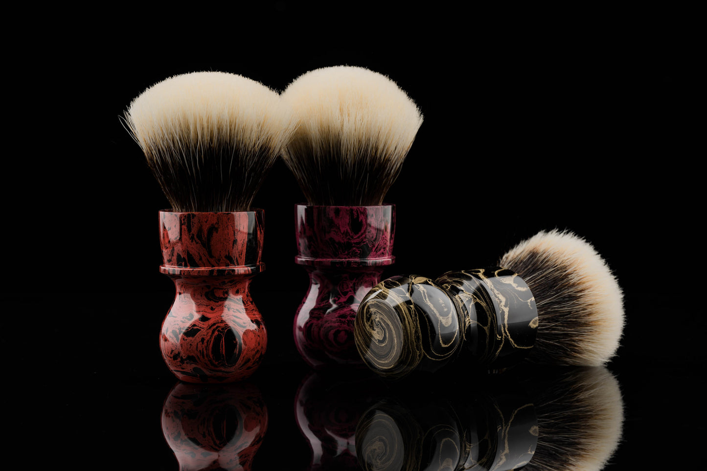 Ebonite Limited Customisation Shaving Brush Handle-Exceed-2