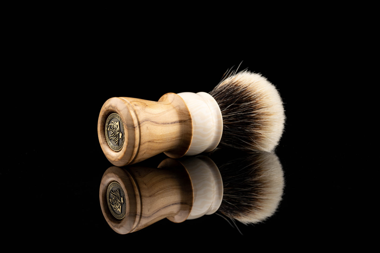 Ebonite Limited Customisation Shaving Brush Handle-Exceed-2