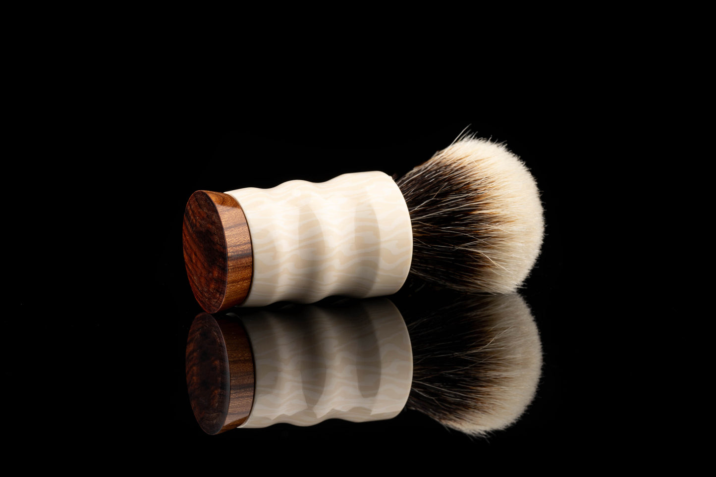 Ebonite Limited Customisation Shaving Brush Handle-极-肆